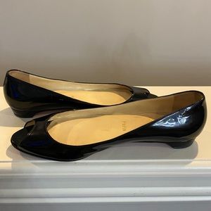 Christian Louboutin Black Mumbai Flats 41